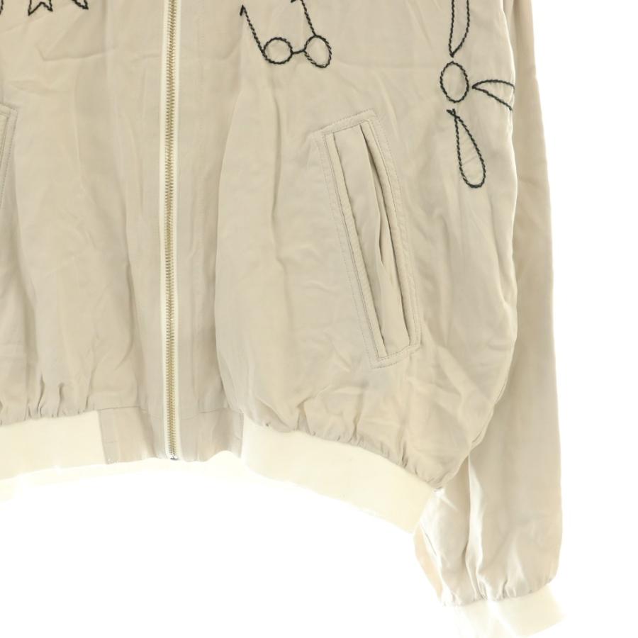 ソーイ SOE SO Satin Bomber YMO Jacket サテンブルゾン 刺繍 3 ライト 