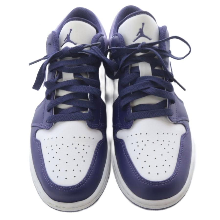 186000 現状品 NIKE ナイキ  AIR JORDAN 1 LOW SkyJ Purple 553558-515  25.5 パープル×ホワイト メンズ [250419HM060213] Air Jordan 1 Low 'Sky J Purple' 553558-515