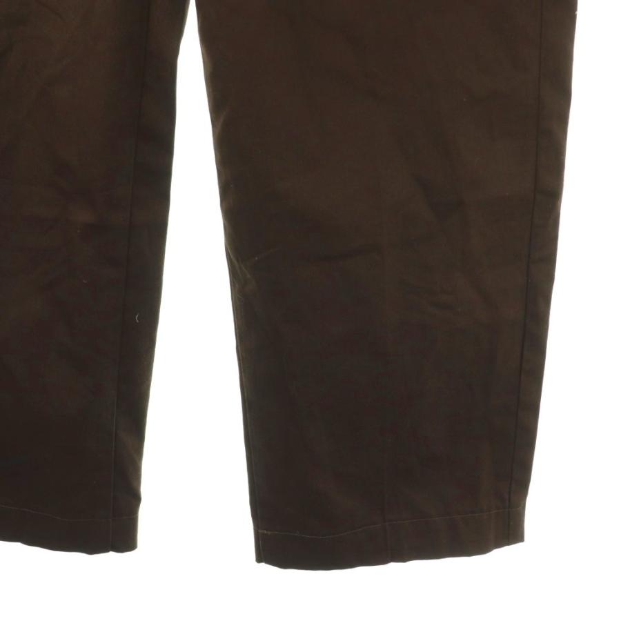 BEAUTY&YOUT別注 Dickies ウールワイドスラックス ブラウン32 【公式通販】