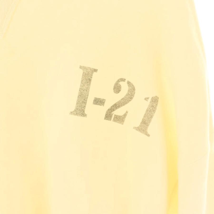 アンスクリア INSCRIRE クルーネックプリントスウェット プルオーバー