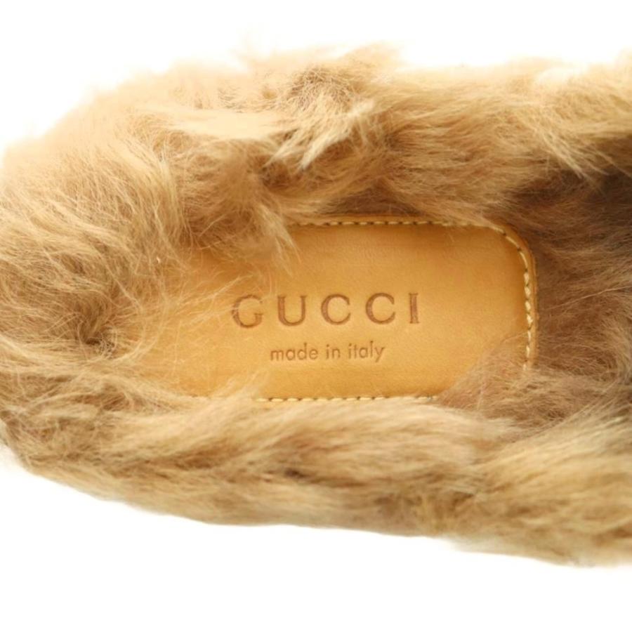 GUCCI（グッチ） プリンスタウン ベロア バックレスローファー