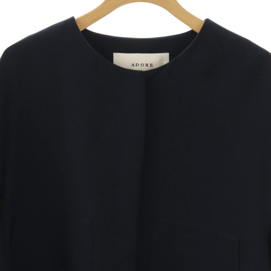 アドーア ADORE 23AW セットアップスーツ クリアドライジョーゼット