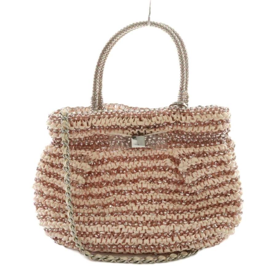 極美品✨アンテプリマ 2WAY ショルダーバッグ ワイヤーバッグ リボン ANTEPRIMA（アンテプリマ） リボンワイヤー 2WAY ショルダーバッグ