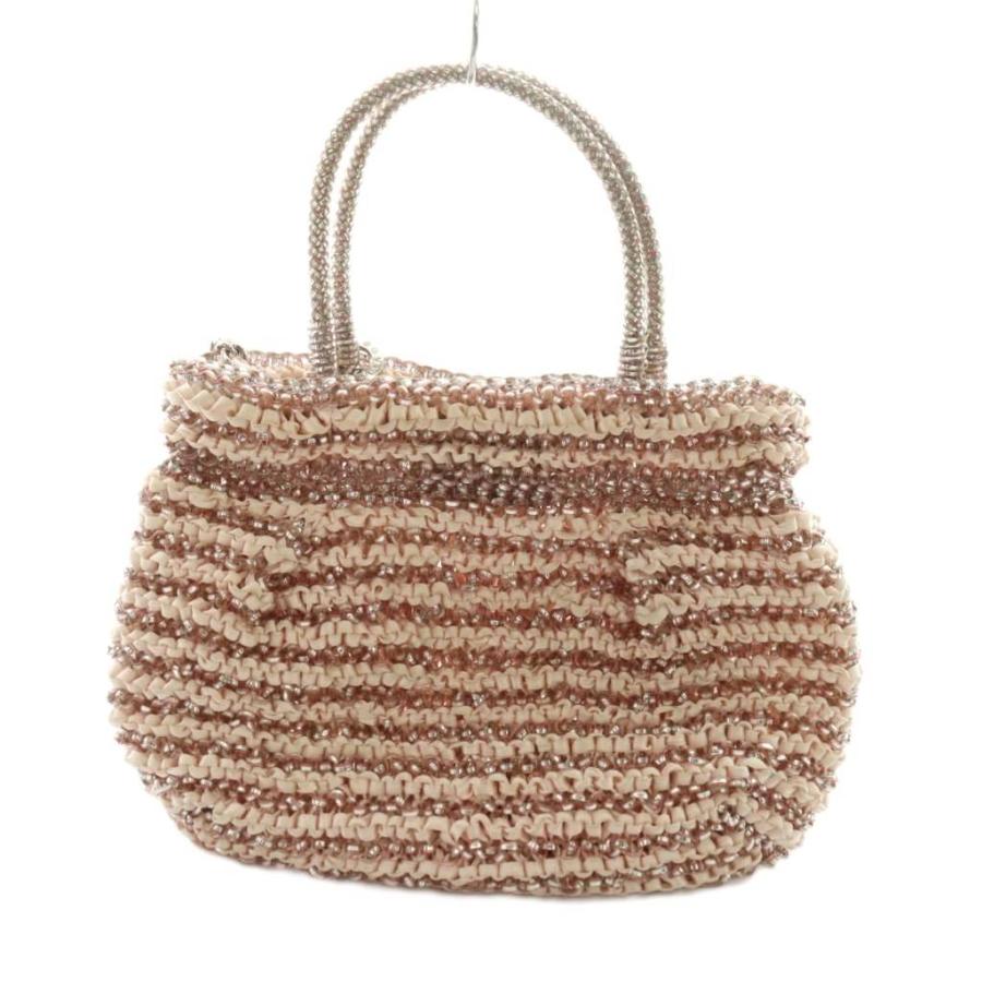 専用！ アンテプリマ 超美品 濃茶ワイヤーxリボンのハンドバッグ ANTEPRIMA（アンテプリマ） リボンワイヤー 2WAY ショルダーバッグ