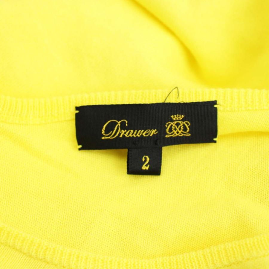 ドゥロワー Drawer コットンハイゲージニットプルオーバー セーター 2