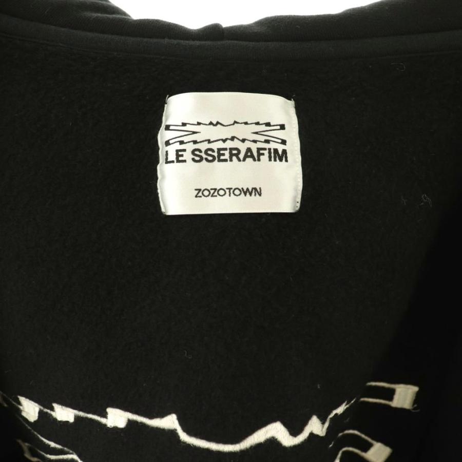 ルセラフィム LE SSERAFIM × ZOZOTOWN FUR ZIP HOODIE フーディー
