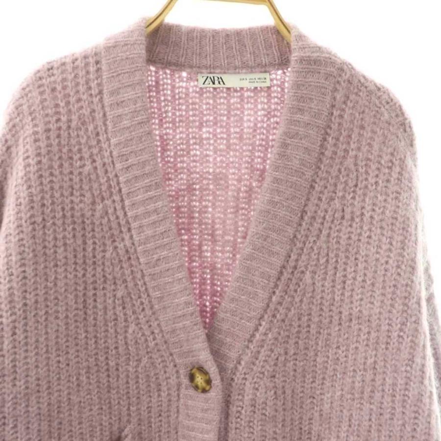 ZARA アルパカニット カーディガン アンサンブル ZARA - ZARA ニット