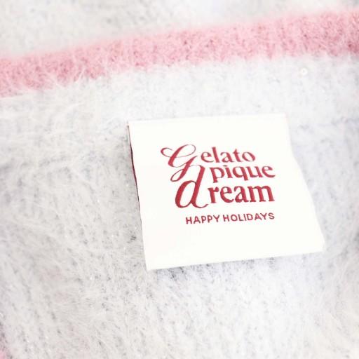 ジェラートピケ gelato pique 25AW セットアップ ラメフェザー