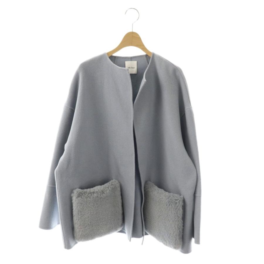 ミラオーウェン Mila Owen 24AW 2WAYファーポケットリバーコート