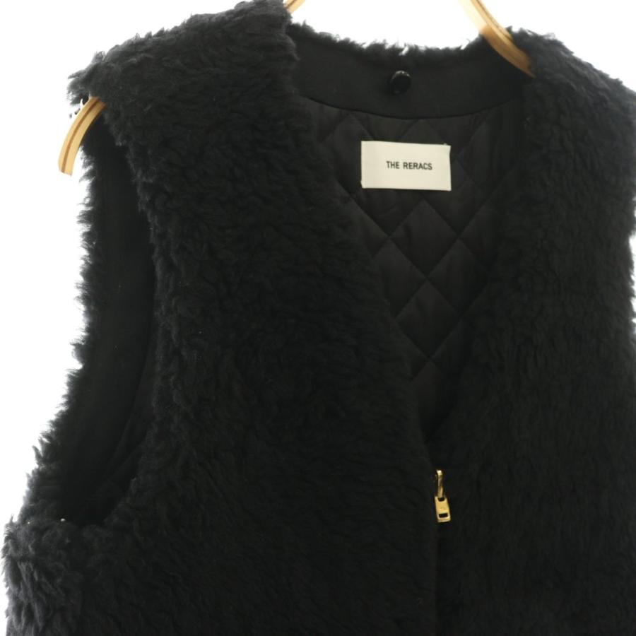 ザ リラクス THE RERACS 25AW ウールボアライナーベスト ジレ ジップ