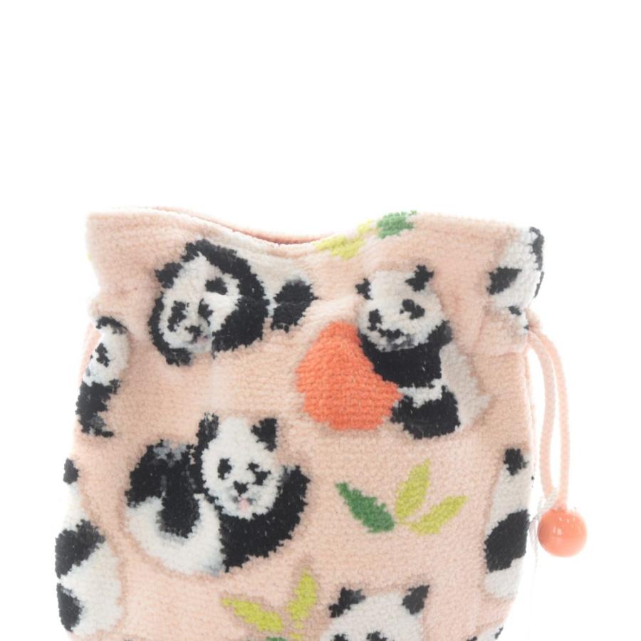 未使用品 フェイラー FEILER ラブラリーバイ コロコロパンダ 巾着