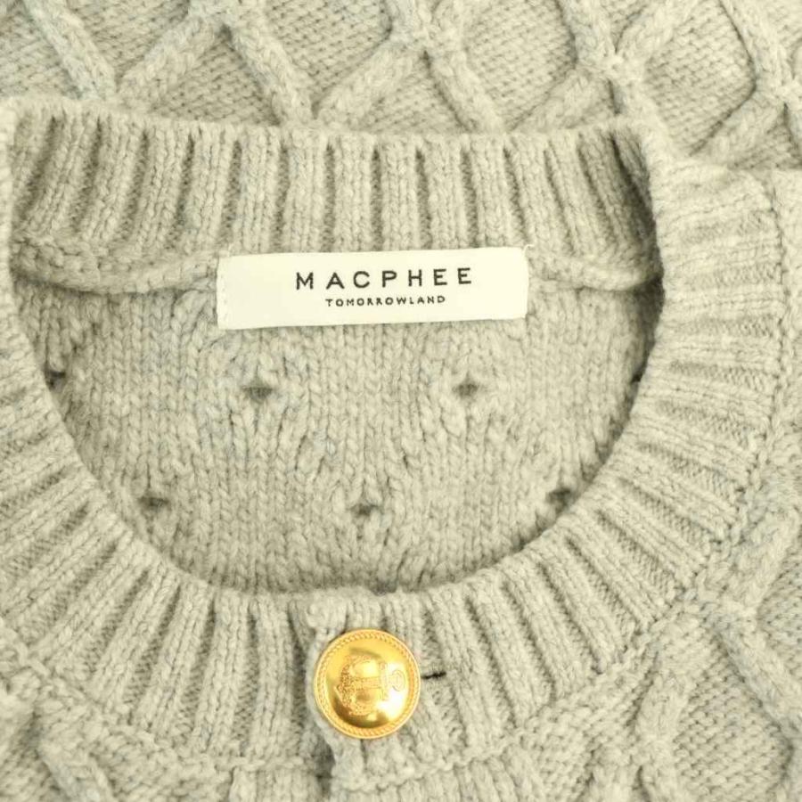 マカフィー トゥモローランド 24AW ハイブリット カーディガン マカフィー MACPHEE トゥモローランド 24AW ハイブリットコットン
