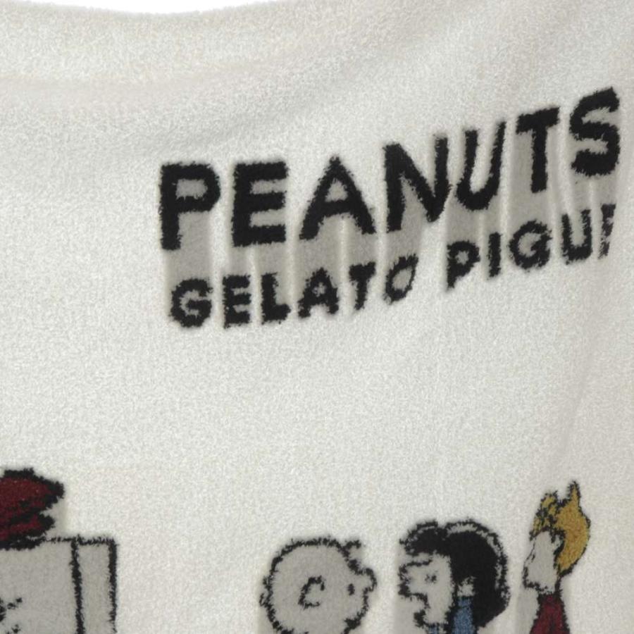 ジェラートピケ gelato pique SNOOPY ブランケット 白 ホワイト /SR