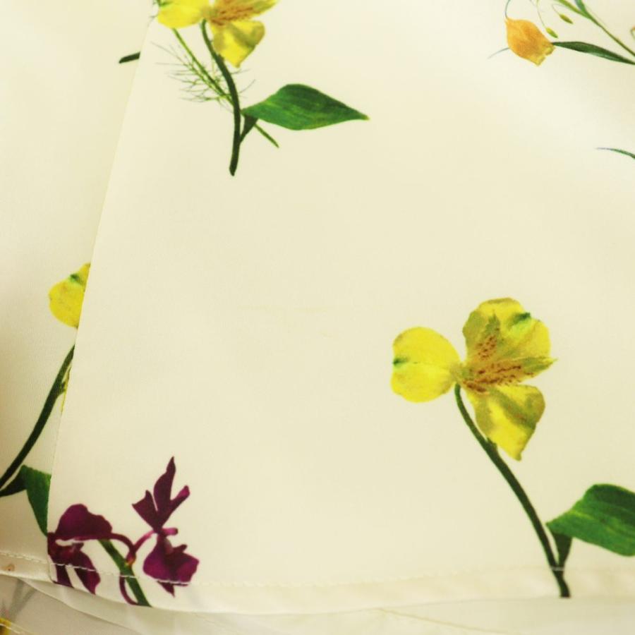 エムズグレイシー M'S GRACY 25年製 ボタニカルノースリーブワンピース