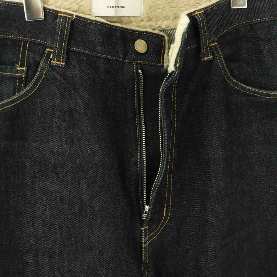 ファセッタズム FACETASM インサイドボアワイドデニムパンツ ジーンズ 