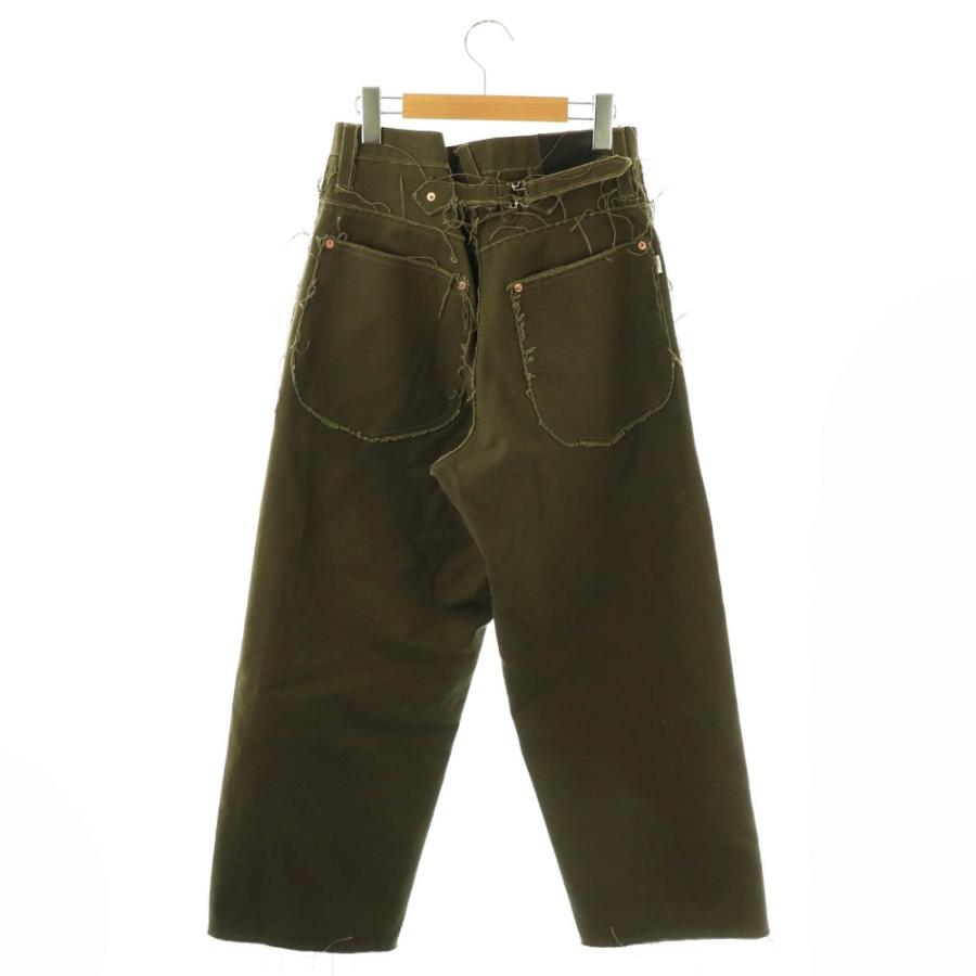 シュガーヒル SUGARHILL 23年 Canvas Denim Pants デニムパンツ 30 カーキ /DO ■OS ■SH メンズ_1