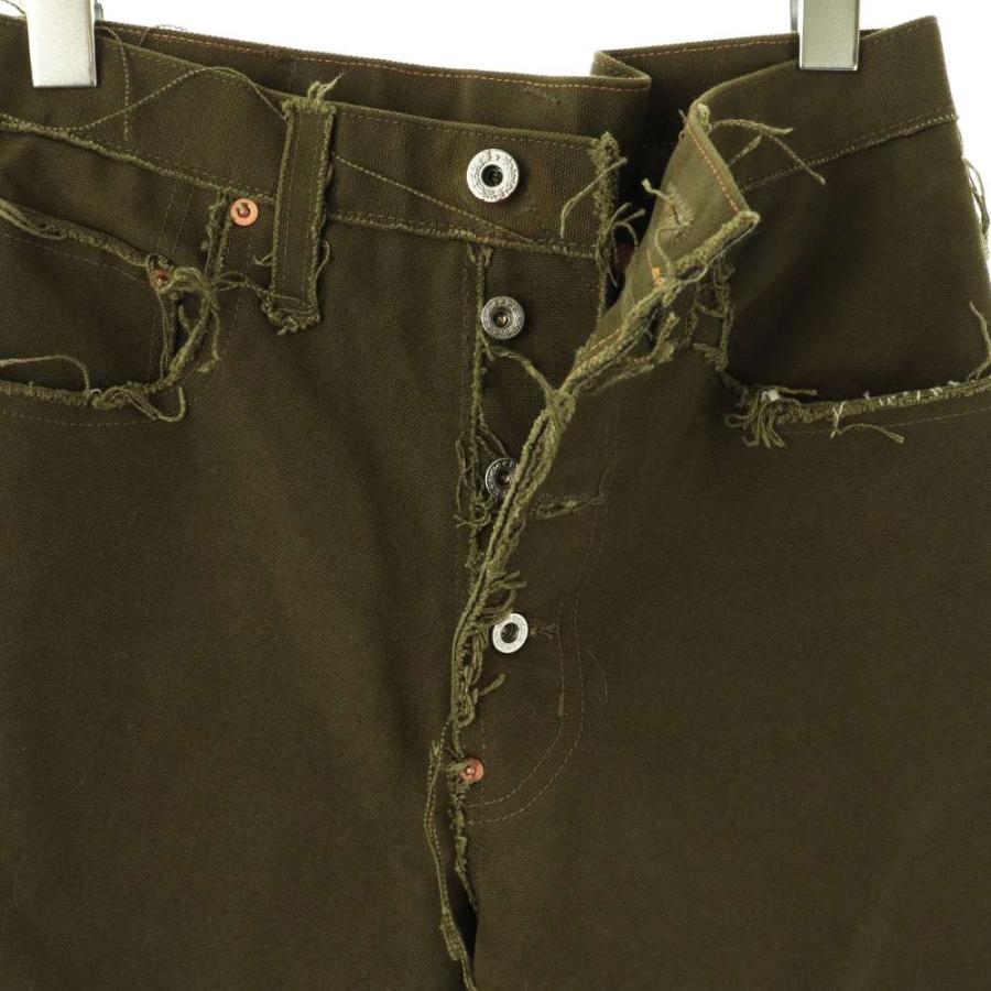 シュガーヒル SUGARHILL 23年 Canvas Denim Pants デニムパンツ 30 カーキ /DO ■OS ■SH メンズ_2