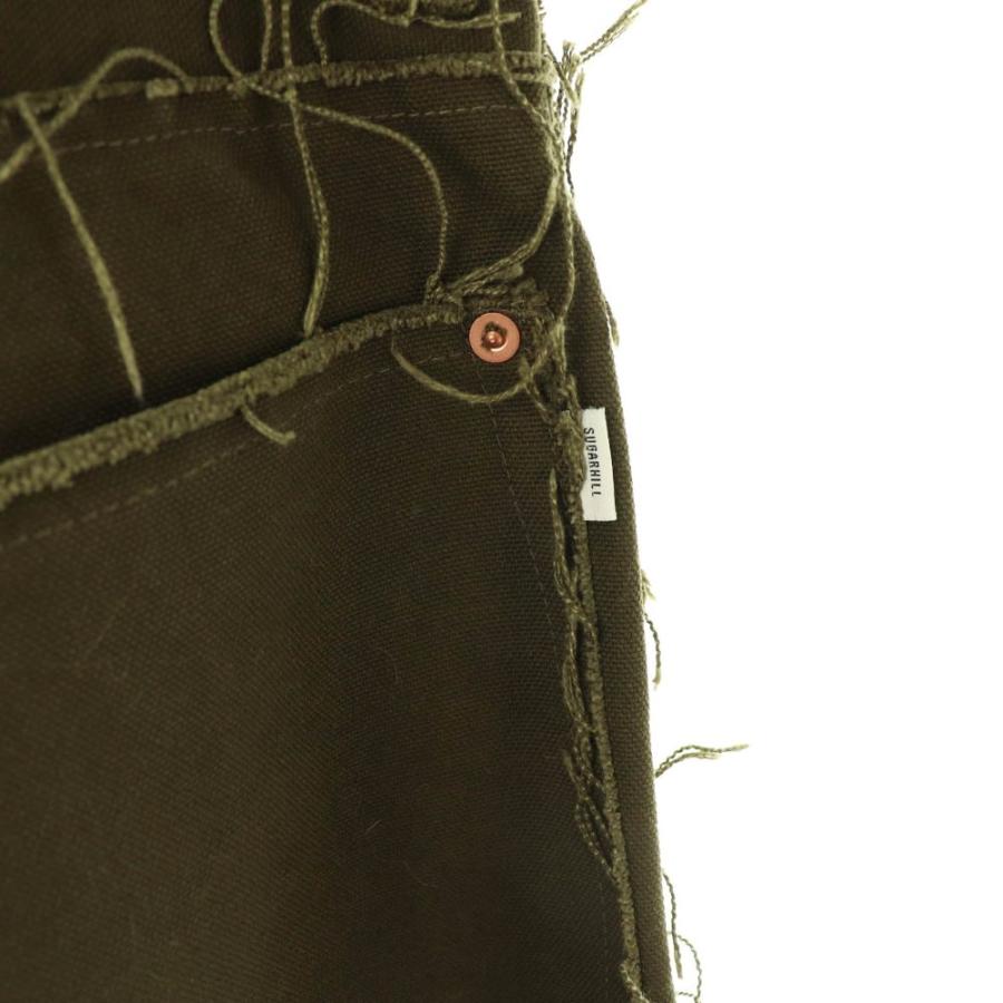 シュガーヒル SUGARHILL 23年 Canvas Denim Pants デニムパンツ 30 カーキ /DO ■OS ■SH メンズ_3