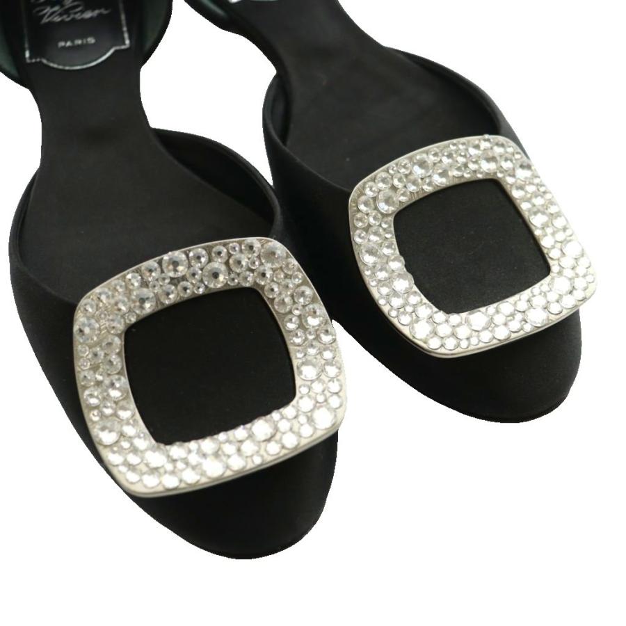 ロジェヴィヴィエ ROGER VIVIER チップス ストラス バレリーナ