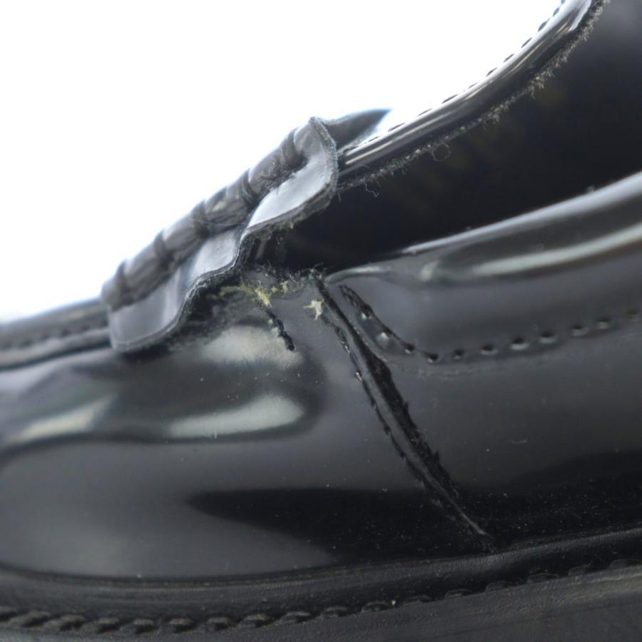 ZARA（ザラ） ローファー モカシン 23.5cm 黒 ブラック ペニー