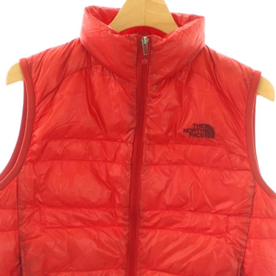 THE NORTH FACE（ザ ノースフェイス） ダウンベスト ジップアップ ロゴ