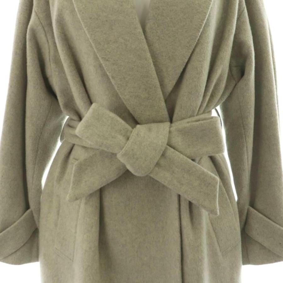 スローブ イエナ SLOBE IENA SUPER100 W/Ca ショールカラーコート