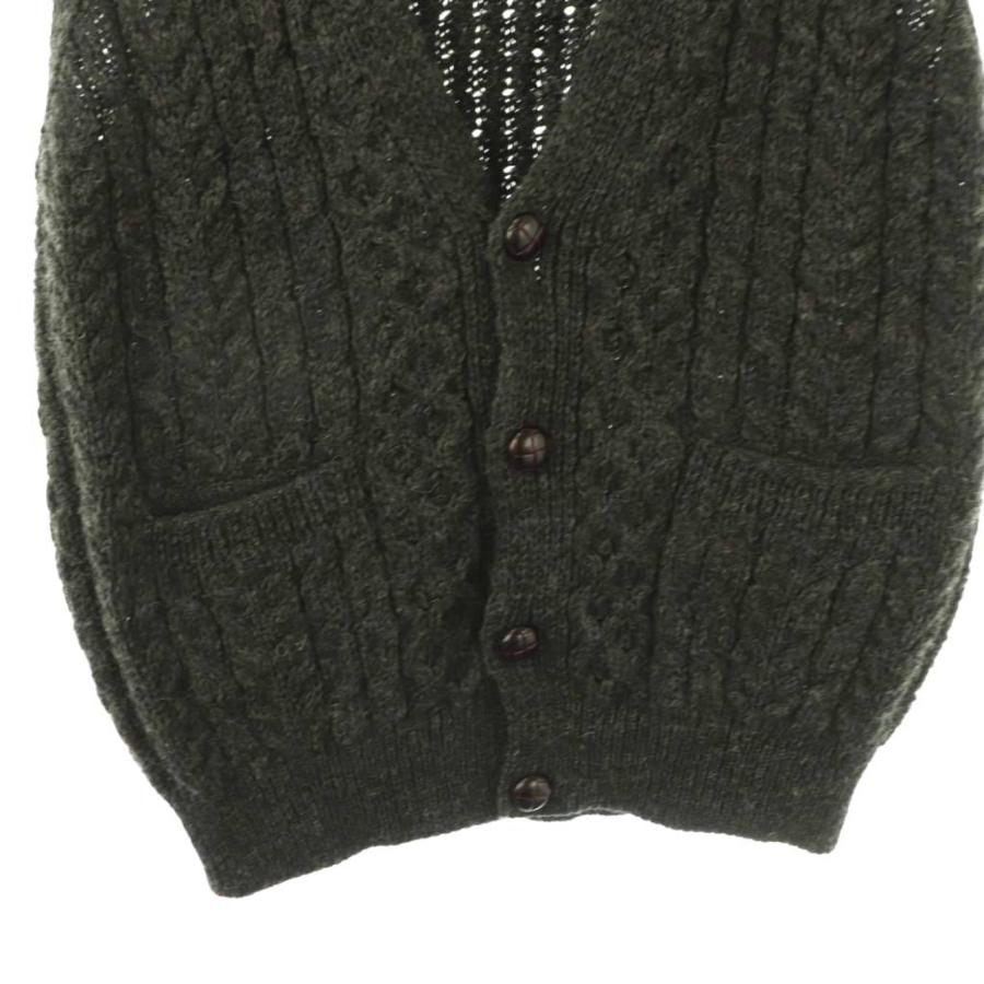 新品 キャレイグドン ニット キャレイグドン CARRAIG DONN ニットベスト ダークグレー /HK □OS