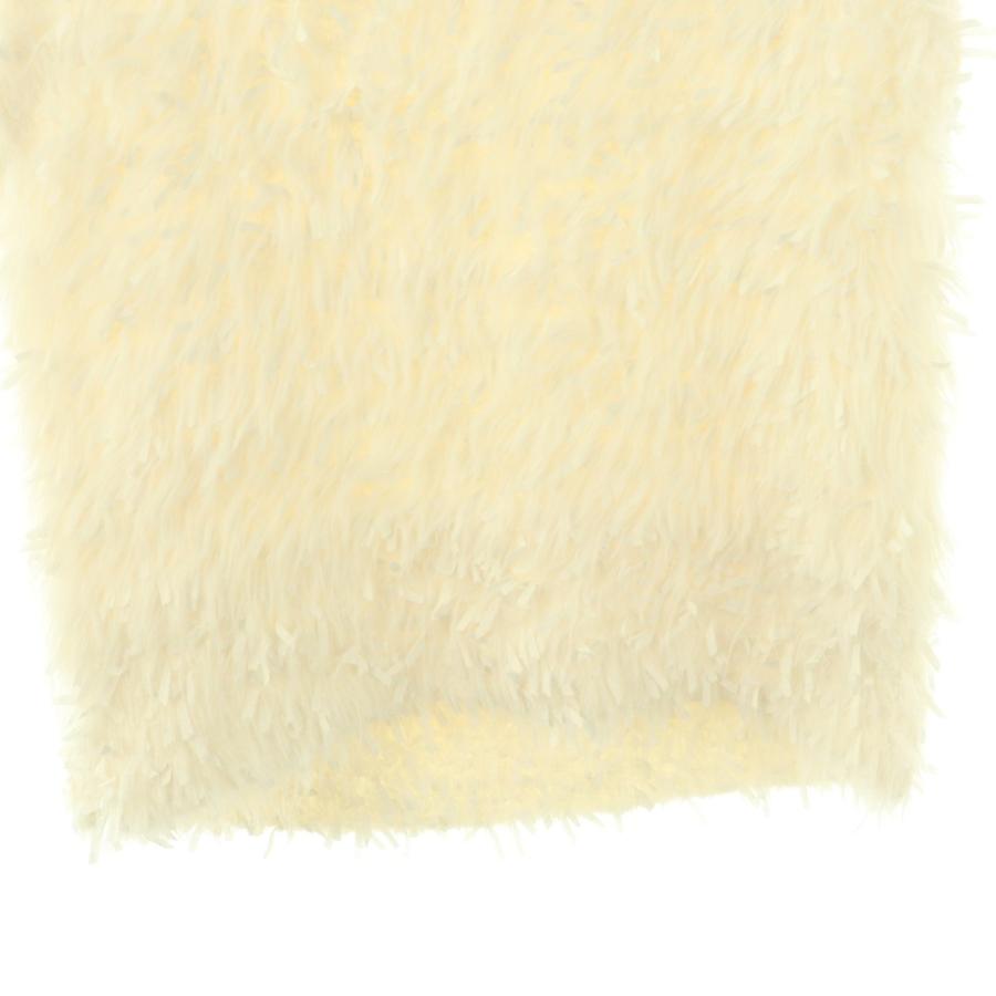 む*う様 heve Tinker Knit white ホワイト　ファーベスト ヘイヴ Heve Tinker Knit ティンカーニット ベスト プルオーバー F 白