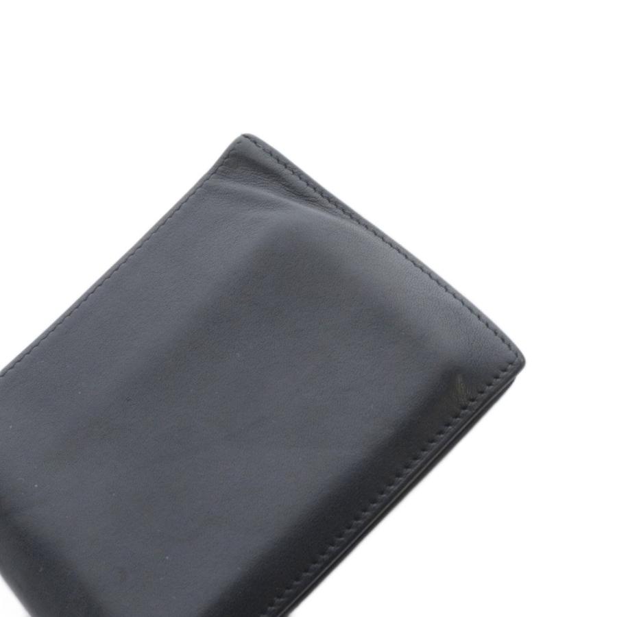 HERMES（エルメス） シチズンツイル コンパクト カード 札入れ レザー