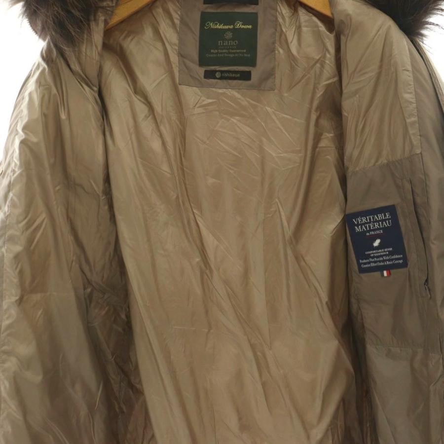 NANO universe（ナノ・ユニバース） ×NISHIKAWA DOWN ロングダウン