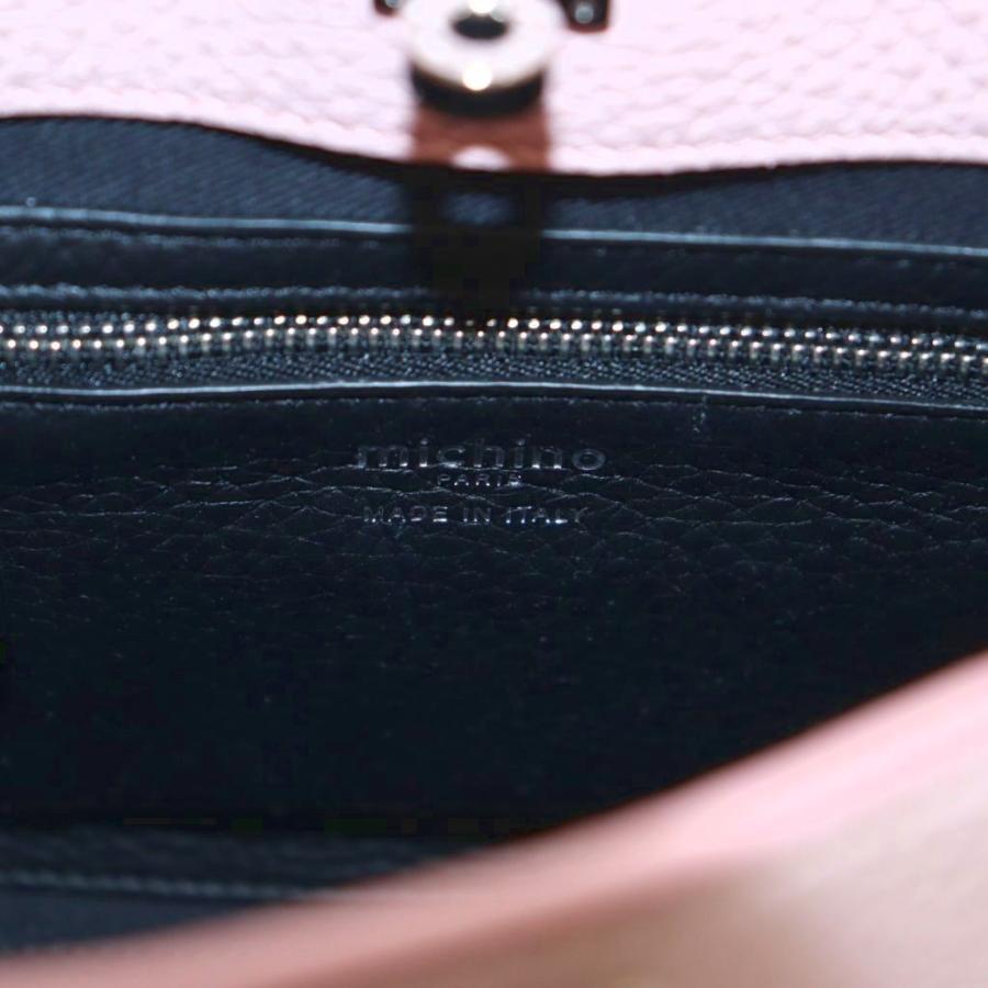 レディース michino PARIS ミニ ハンドバッグ 2way ピンク ショルダー