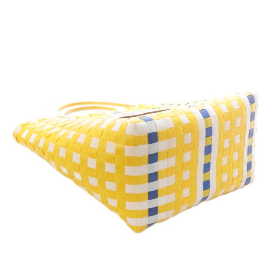 MARNI（マルニ） フラワーカフェ ピクニックバッグ ハンドバッグ 黄色