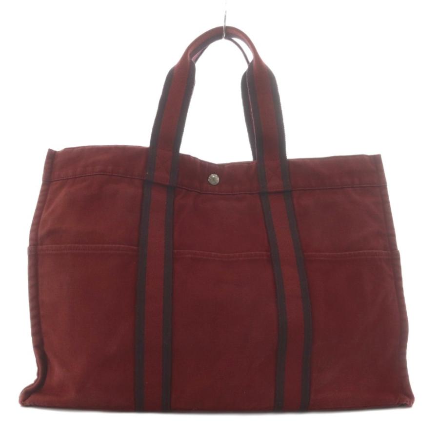 HERMES フールトゥ GM HERMES（エルメス） フールトゥGM キャンバス トートバッグ