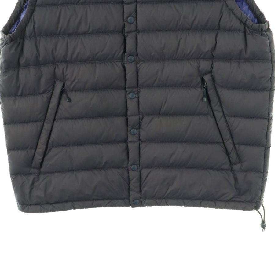 ダントン DANTON JD-8750 インナーダウンベスト 前開き 36 ネイビー