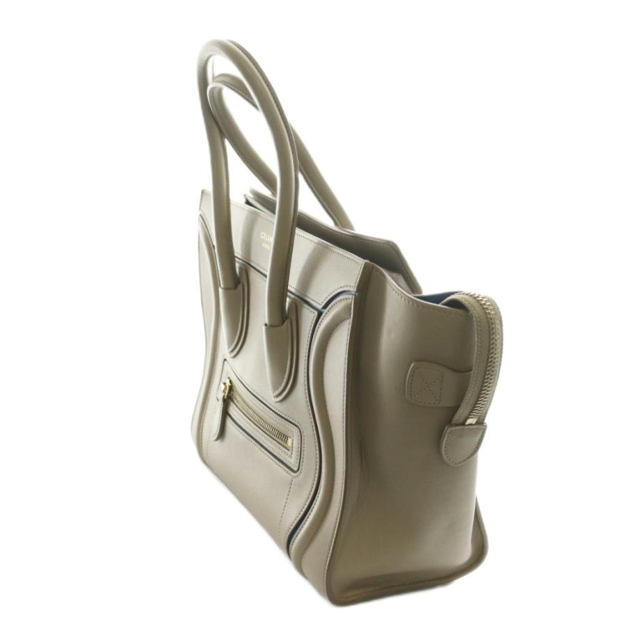 CELINE（セリーヌ） ラゲージ マイクロショッパー ハンドバッグ レザー