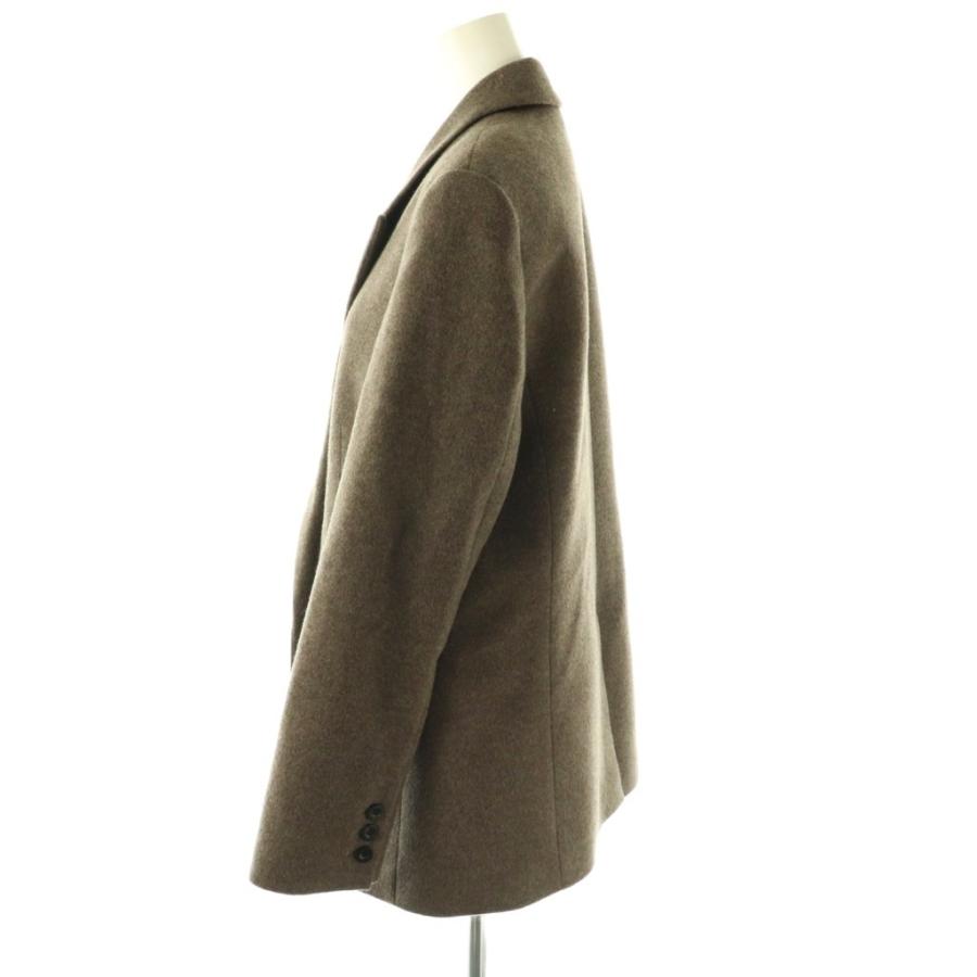 22AW セオリーリュクス カシミヤ混 ポンチョコート ブラウン 38 【公式