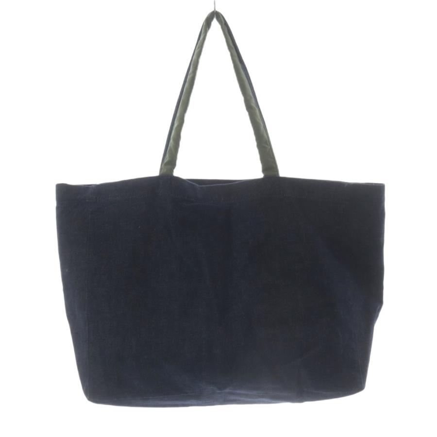 A.P.C.（アーペーセー） A.P.C. Sacai トートバッグ ロゴ 紺 ネイビー