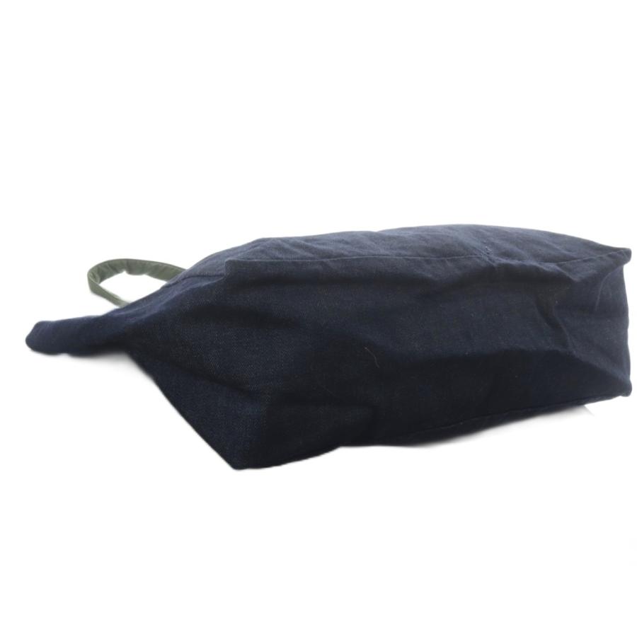 A.P.C.（アーペーセー） A.P.C. Sacai トートバッグ ロゴ 紺 ネイビー