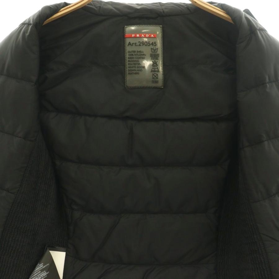 PRADA（プラダ） 三角プレート ダウンジャケット ジップアップ 38