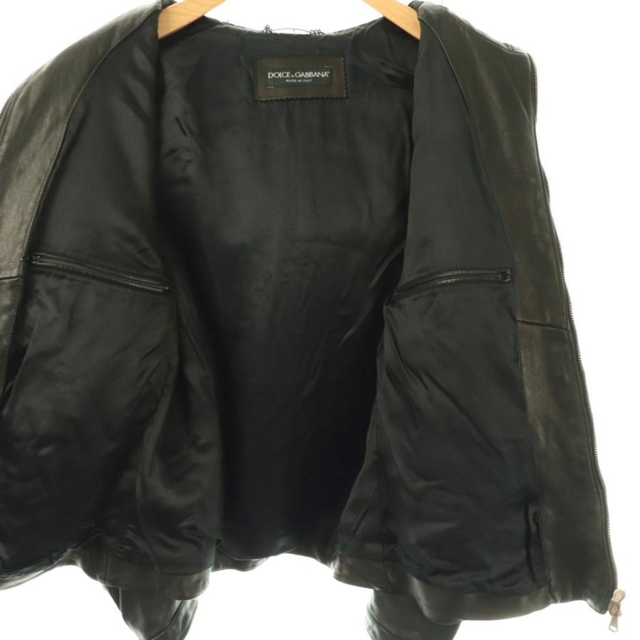 ディー&ジー ドルガバ ドルチェ&ガッバーナ D&G レザーダブルジップ