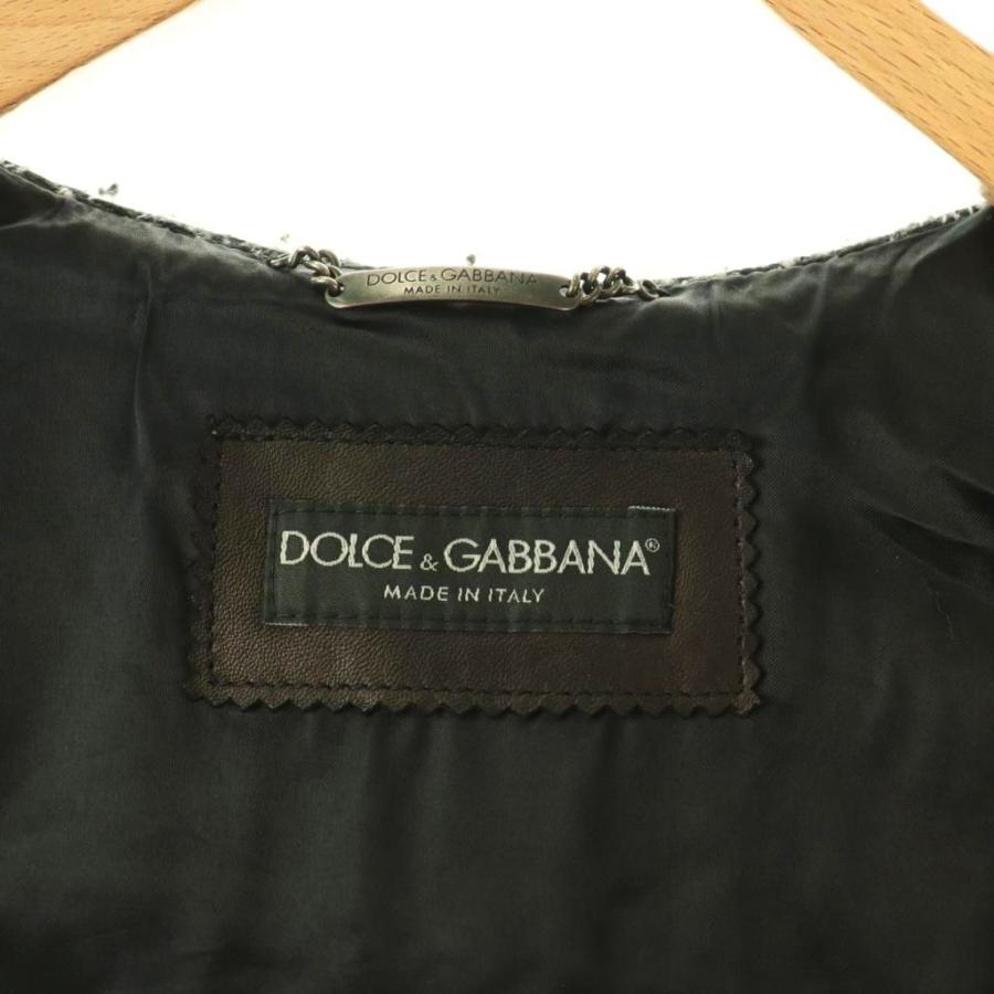 ディー&ジー ドルガバ ドルチェ&ガッバーナ D&G レザーダブルジップ