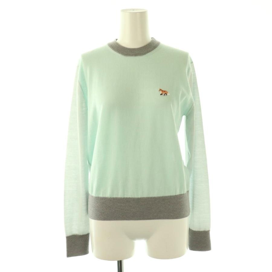 メゾンキツネ MAISON KITSUNE BABY FOX PATCH COLOR BLOCK