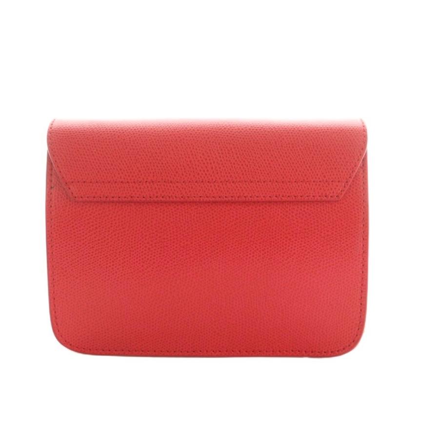 FURLA（フルラ） メトロポリス ミニ ショルダーバッグ フラップ 赤 /MI 
