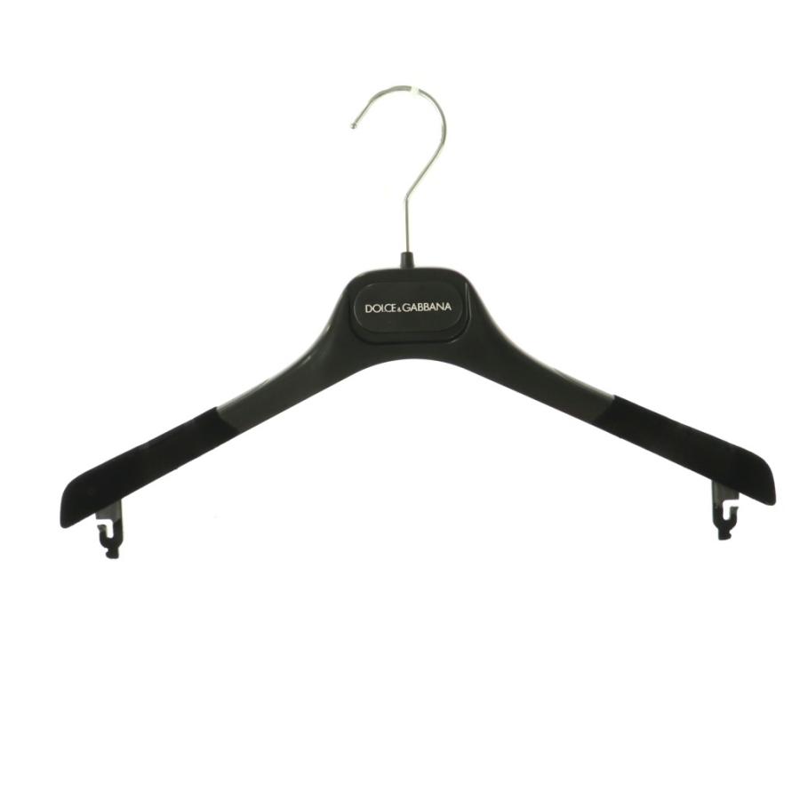 ドルチェ&ガッバーナ ドルガバ DOLCE&GABBANA F6UF1Z ビジューモチーフ ショートスリーブドレス ワンピース 膝丈 半袖 38 ブラック /HK ■O_5