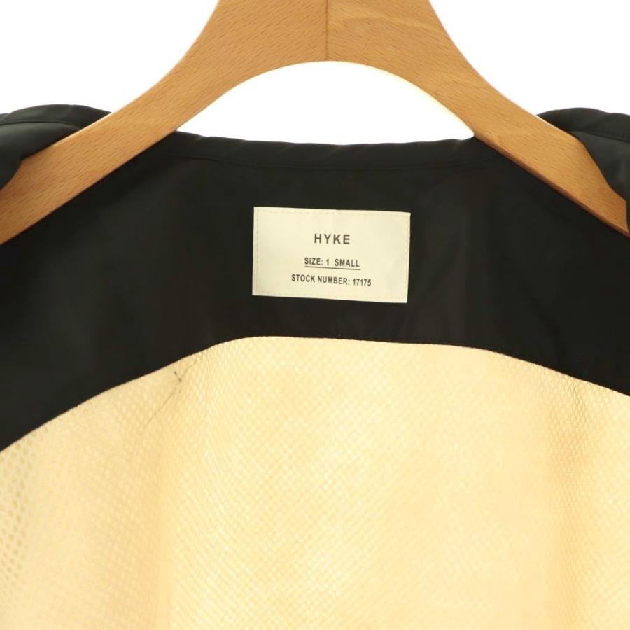 ハイク HYKE SHEARLING COAT ボアコート ノーカラーコート アウター S 