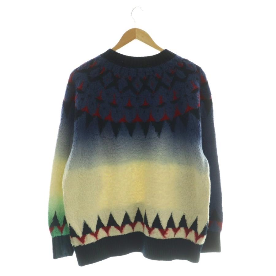 サカイ sacai Jacquard Knit Pullover ジャガード ニット プルオーバー