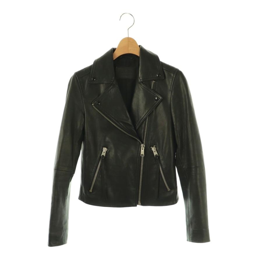 オールセインツ ALLSAINTS ラムレザー ライダースジャケット ブルゾン 