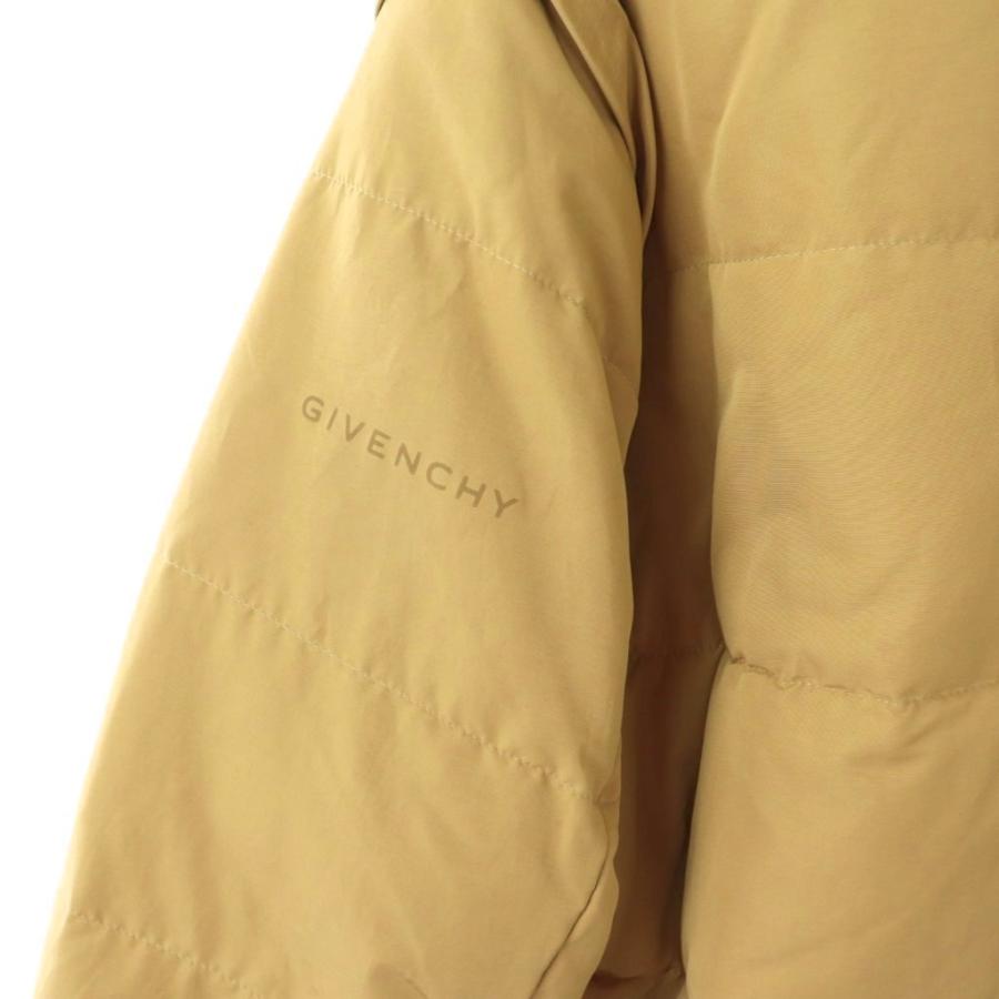 ジバンシィ GIVENCHY コットンナイロン 中綿ロングコート アウター 34