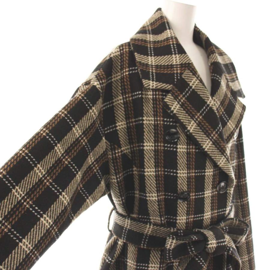 未使用品 エミリアウィズ EmiriaWiz チェックロングコート アウター M 