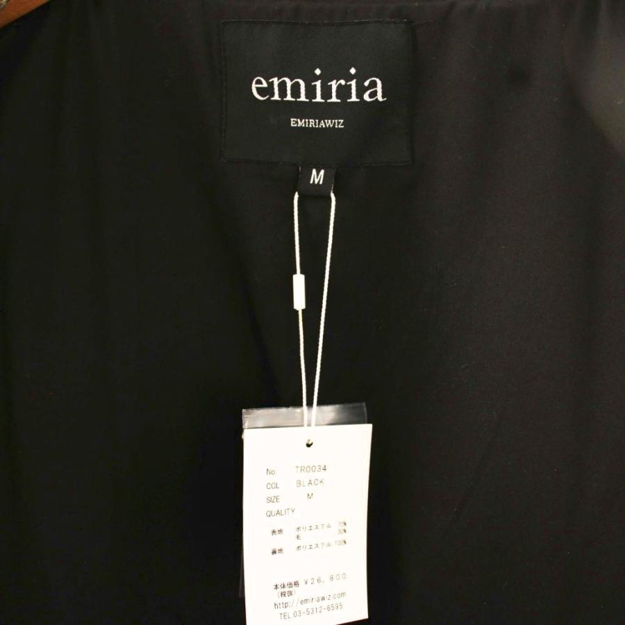 未使用品 エミリアウィズ EmiriaWiz チェックロングコート アウター M 